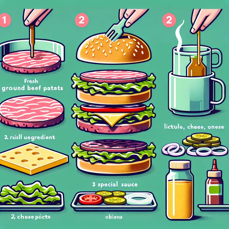 Биг Мак Рецепт: История, Ингредиенты и Советы по Приготовлению